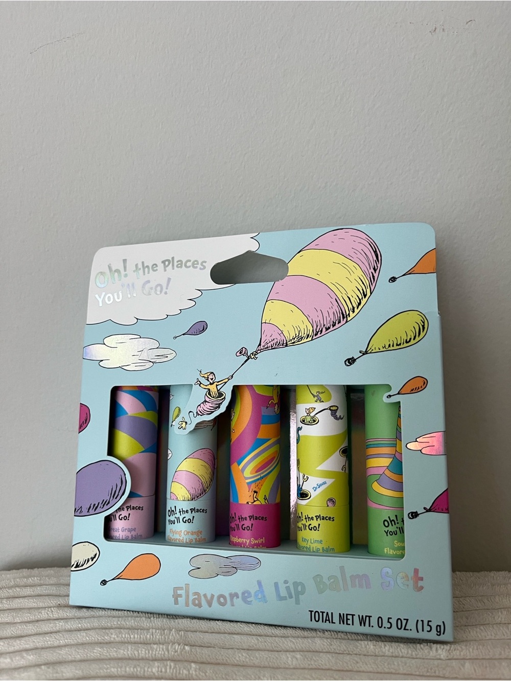 Dr Seuss Flavored Lip Balm Set - Multi-Color